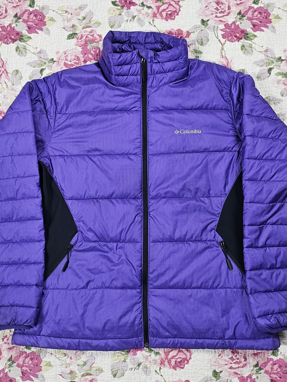 Columbia Womenβs Purple Insulated Puffer Jacket